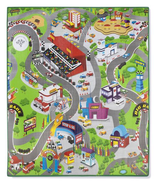 Rollmatz Race Track Playmat - Small - 100cm x 120cm