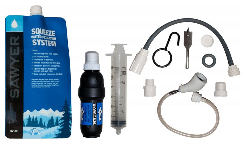 FilterShop Sawyer All-In-One Water Filtration System - Blue