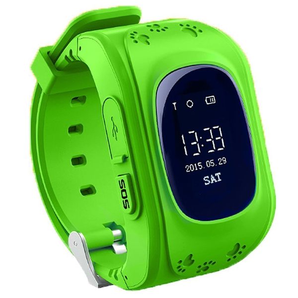 Kids Smart GPS Watch Bracelet Q50 - Green