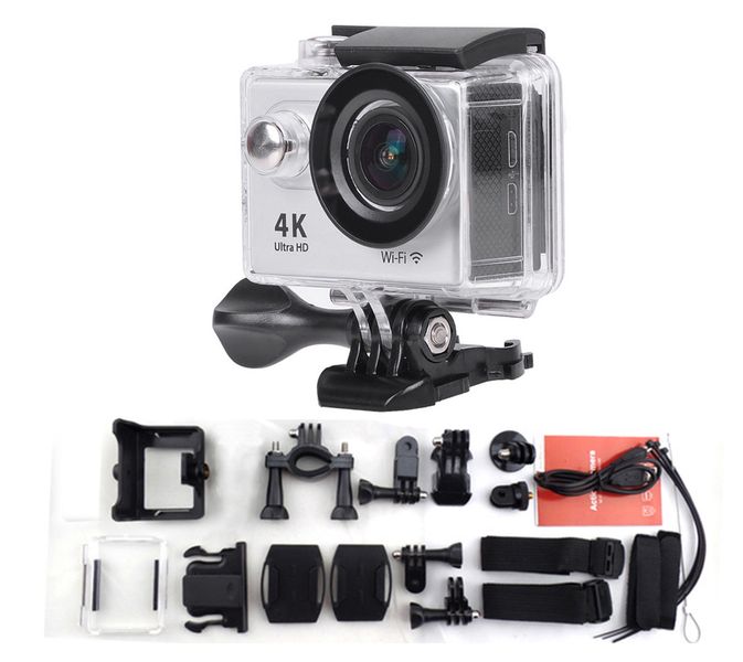 4K Action Camera H9 - Silver