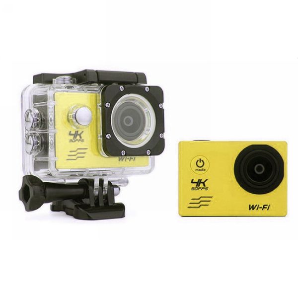 4K Action Camera - Sports HD Wifi - Yellow