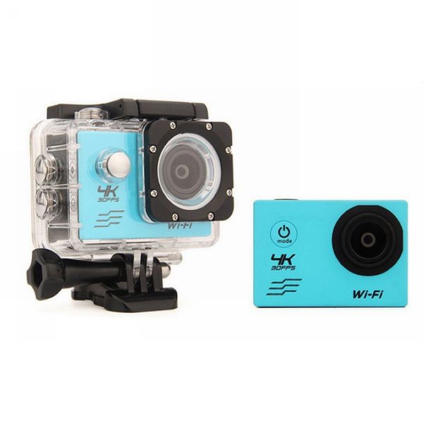 4K Action Camera - Sports HD Wifi - Blue