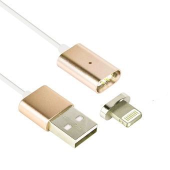 Magnetic Data Cable for iPhone (8-pin) - Gold