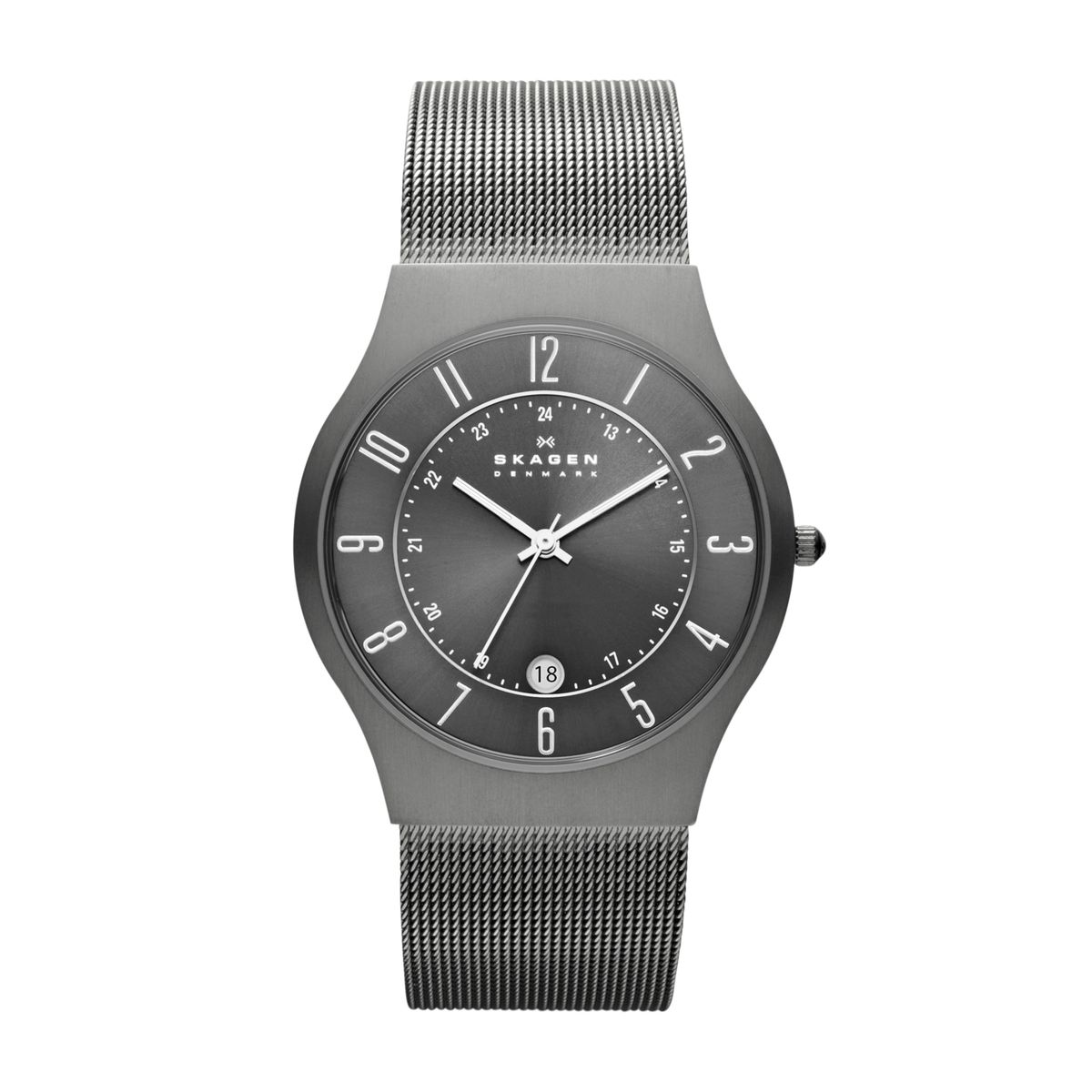 Skagen Men's Grenen Grey Stainless Steel Strap Watch 233XLTTM Shop