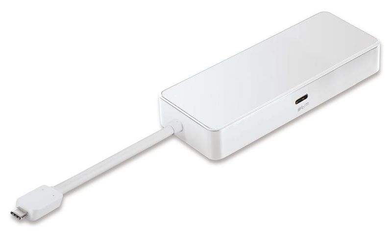 2-Power USB Type-C Travel Dock LAN / USB-A / USB-C / HDMI / VGA