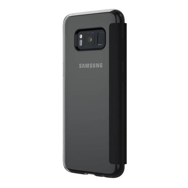 Incipio NGP Folio Case Samsung Galaxy S8 Plus - Clear &amp; Black