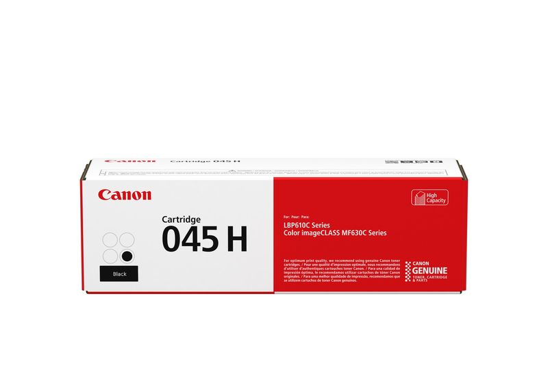 Canon 045H High Yield Black Laser Toner Cartridge