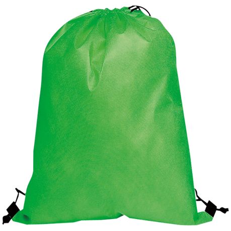 lime green drawstring bag