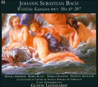 Secular Cantatas (Leonhardt, Cafe Zimmermann, Frimmer) (CD / Album)