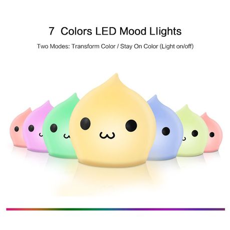 led silicone night light