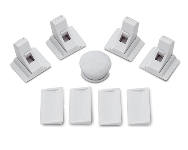 Safety Baby Magnetic Cabinet Locks - 4 Locks &amp; 1 Key