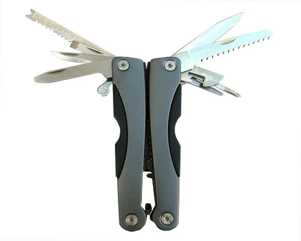 Stainless Steel Multi Function Tool Set With Pouch