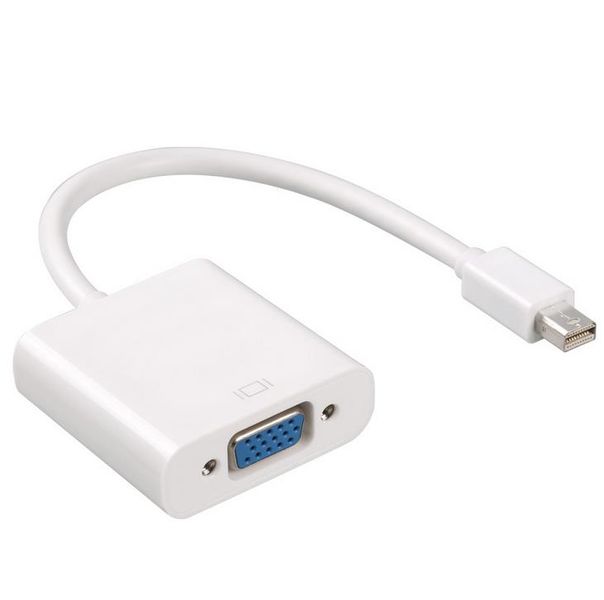 Display Port To VGA Adapter For Apple - White