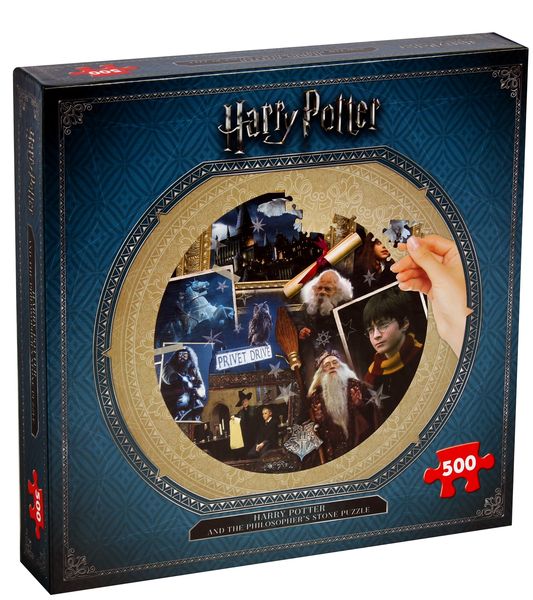 Harry Potter 500 Pieces Round Puzzle - Philosophers Stone