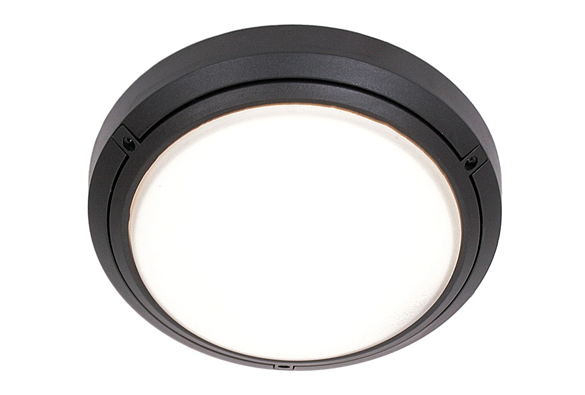 Bright Star Lighting - 60W Outdoor Bulkhead - Black