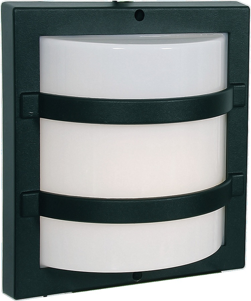 Bright Star Lighting - 60W Outdoor Bulkhead - Black