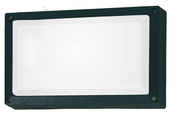 Bright Star Lighting - 15W Outdoor Bulkhead - Black