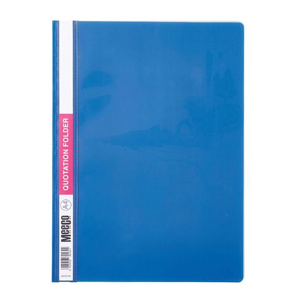 Meeco Eco Quotation Folder A4 -Blue Pack of 5