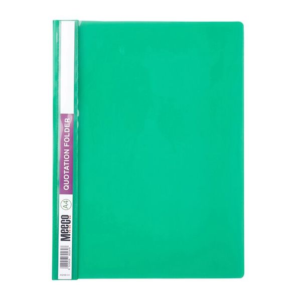 Meeco Quotation Folder Economy - Green