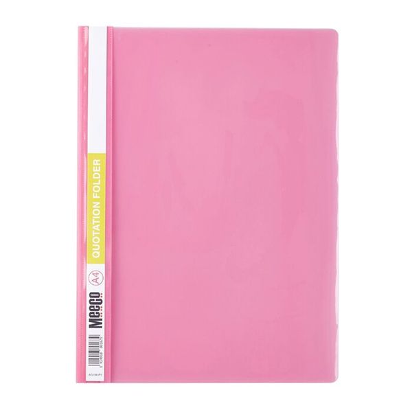 Meeco Quotation Folder Economy - Pink