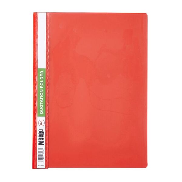 Meeco Quotation Folder Economy - Red