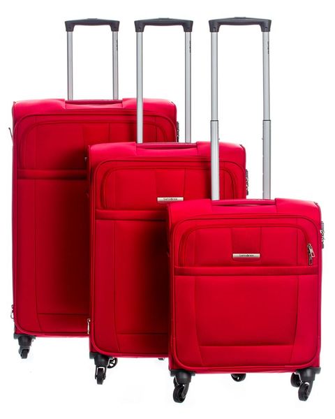 Deals on Samsonite Askella 3 Piece Set Red Compare Prices Shop Online PriceCheck