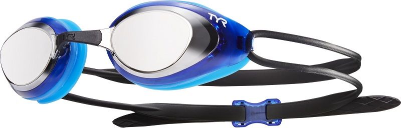 TYR Black Hawk Mirrored Racing Goggles