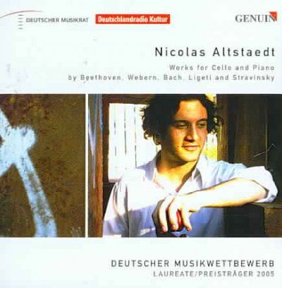 Works for Cello and Piano (Altstaedt, Piemonsti) (CD / Album)