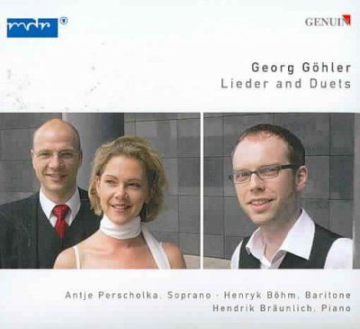 Lieder and Duets (Perscholka, Bohm) (CD / Album)