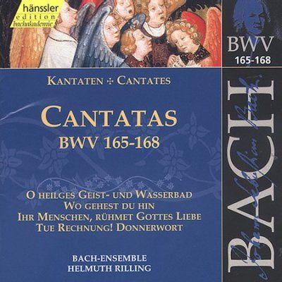 Rilling Helmuth - Bach: Cantatas 165 - 168 Vol 50 (CD)