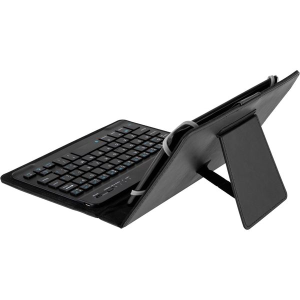 Universal Detachable Magnetic Bluetooth Keyboard &amp; Case for 7' Tablet - Black