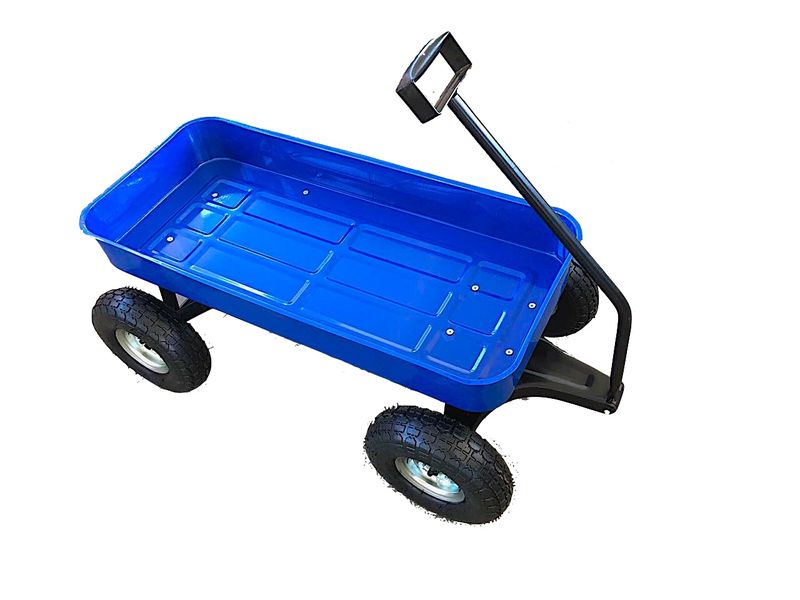 Metal Wagon - Blue
