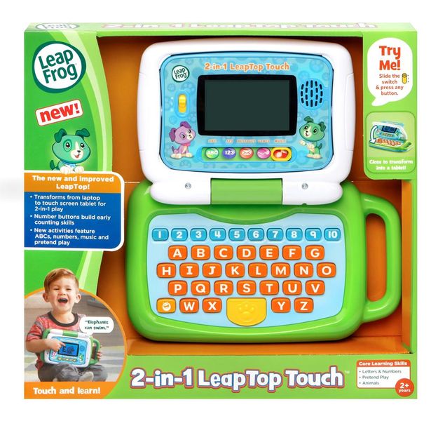 Leapfrog 2 In 1 Leaptop Touch Green