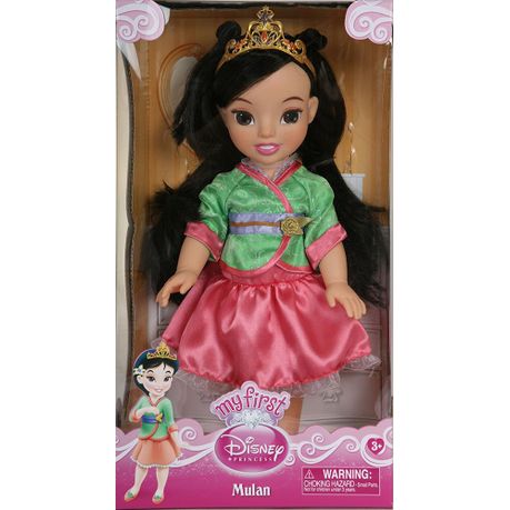disney princess mulan toddler doll