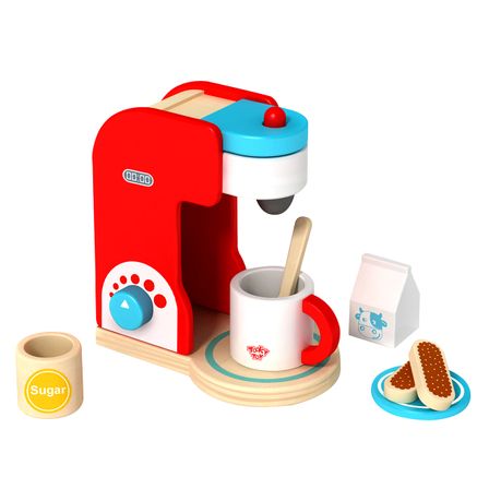 Tookytoy Kids Wooden Toy Coffee Set And Maker Online In South Tookytoy Kids Wooden Toy Coffee Set And Maker