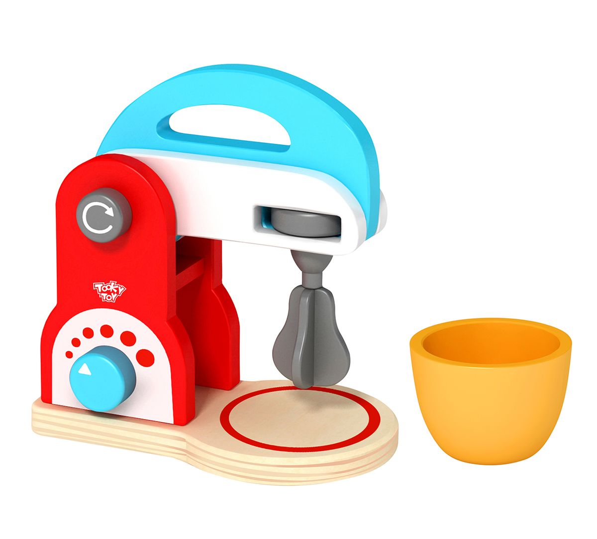 TookyToy Kids Wooden Toy Kitchen Mixer Set Shop Today. Get it