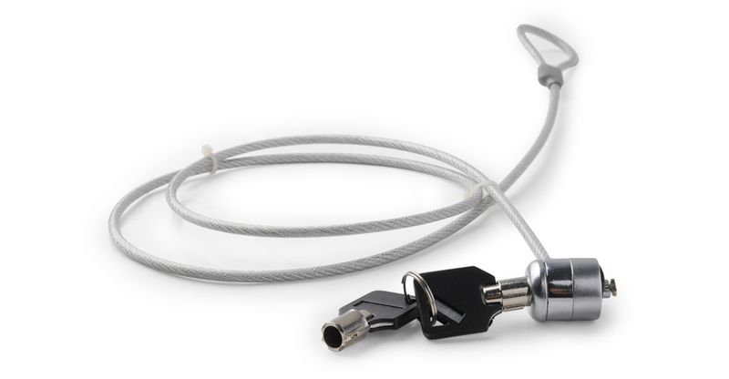 Cliptec Notebook Security Cable with Key &amp; Lock