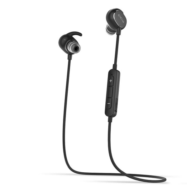 QCY QY19 Wireless Bluetooth In-Ear Stereo Headphone With Mic - Black