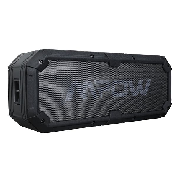 Mpow Large Armour Wireless Portable Bluetooth Speaker - Black