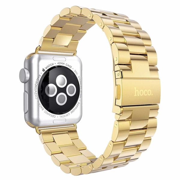 Hoco Classic Plated Stainless Steel Apple Watch Band - Gold