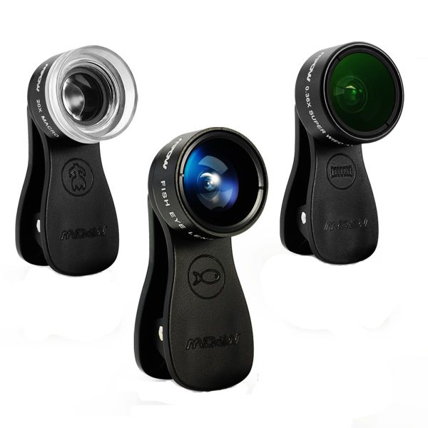 Mpow 3 In 1 Clip-On Lens Kit For IPhone 7 &amp; Android Phones