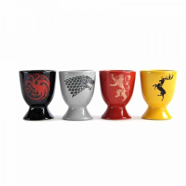 Game of Thrones All Sigils Set of 4 Egg Cups (Parallel Import)