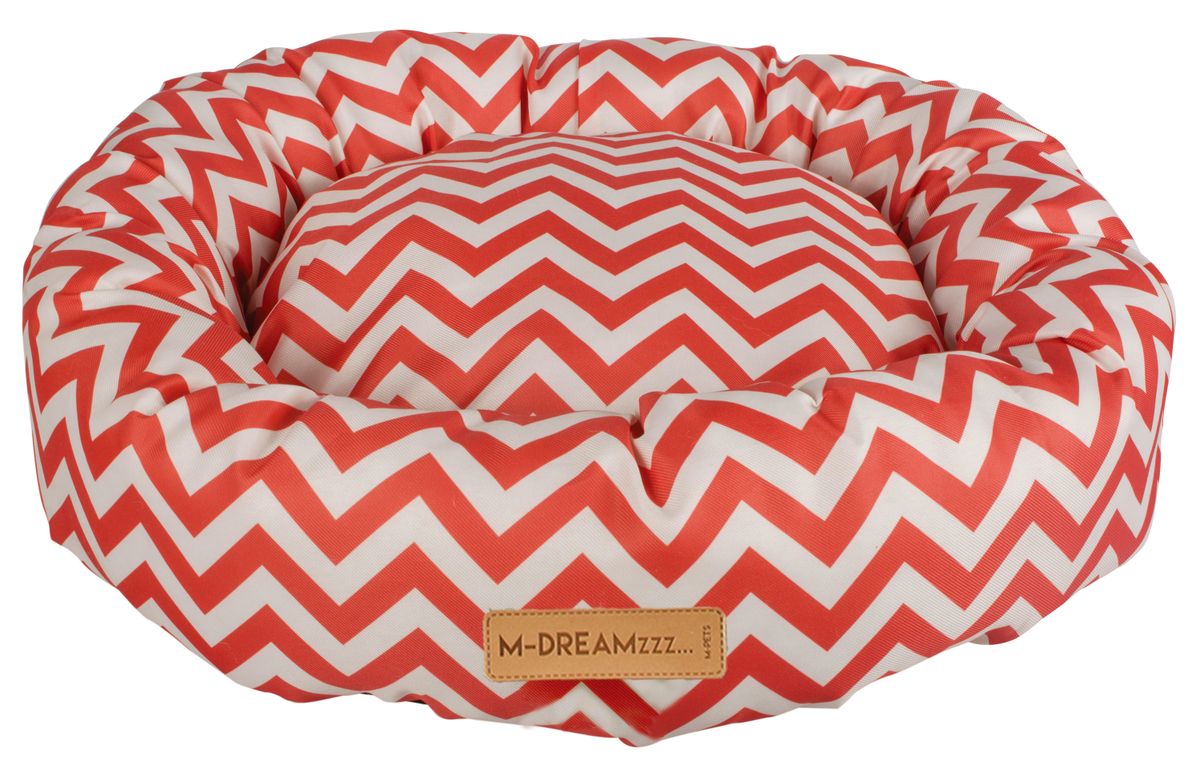 MPets Round Tasmania Cat Bed Red Shop Today. Get it Tomorrow!