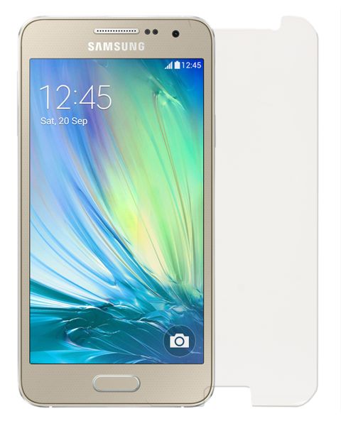 Tempered Glass Screen Protector For Samsung A3 (2016) Model - Pack Of 2