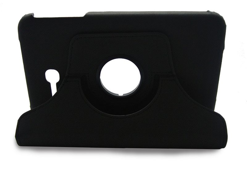 Scoop Swivel Book Cover for Samsung Tab 3 7"- Black