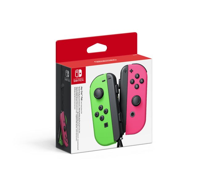 Joy-Con Pair - Neon Green/Pink (Nintendo Switch)