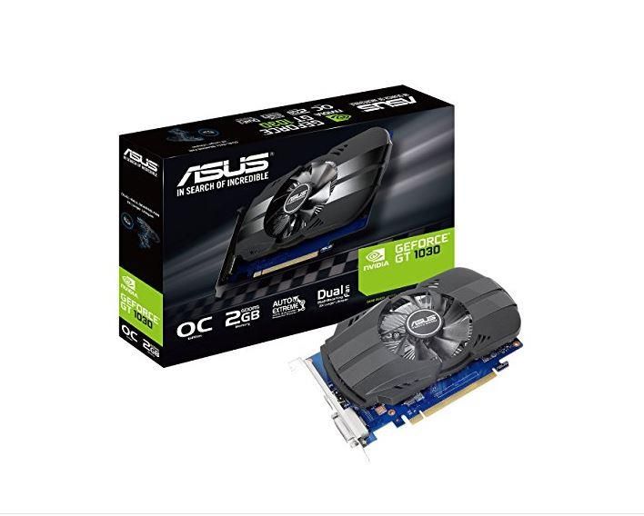 ASUS Phoenix GeForce GT 1030 Core Clock Edition 2GB GDDR5 Graphics Card