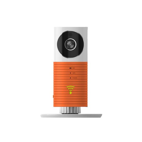 P2P Wireless IP Camera With Night Vision &amp; Two-Way Audio - Orange