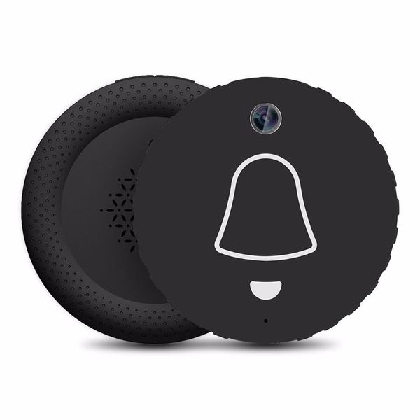 Smart P2P Wireless Doorbell Intercom - Black