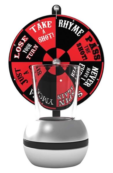 Fine Living Wheel Of Shots Drinking Game